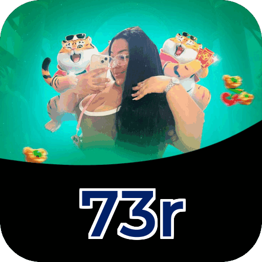 Interface do aplicativo 73r mostrando jogos disponíveis no iOS e Android
